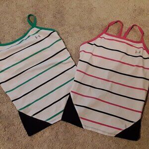 2- Under Armour Women's Workout tops: Size Small